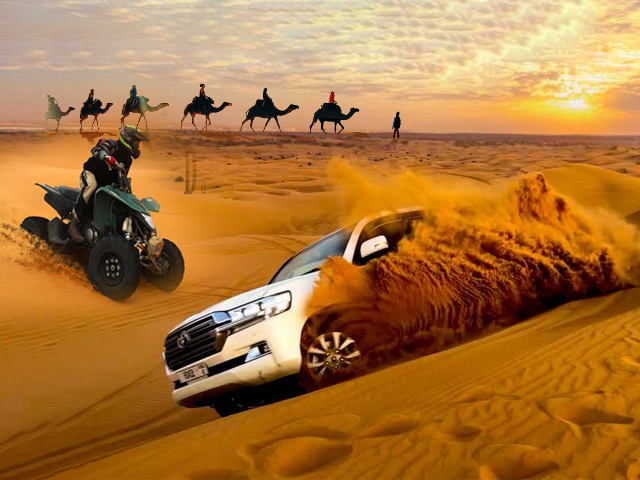 Adventurous Rides at Dubai Desert