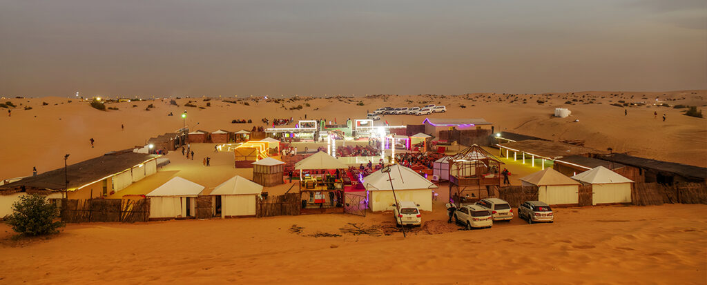 Desert Safari camp-break