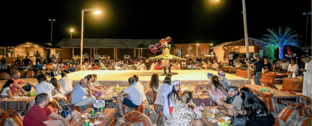 Traditional Entertainment Dubai Dwsert