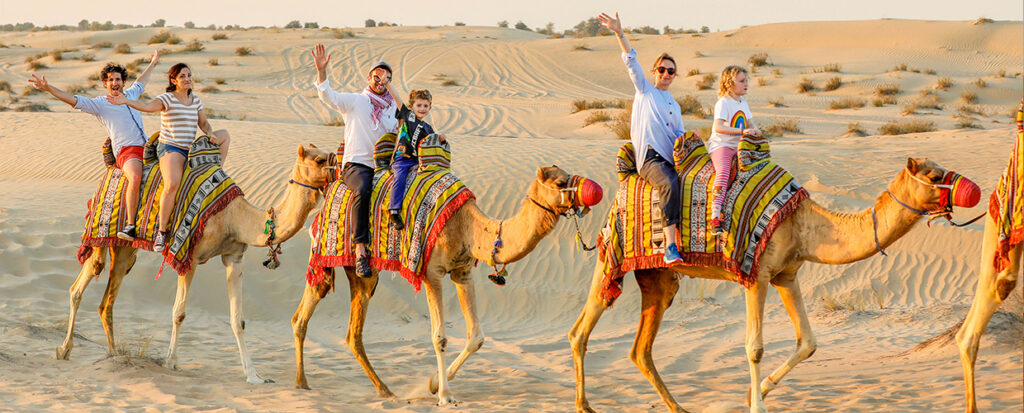 What a Camel Riding Experience Looks Like on Desert Safari?