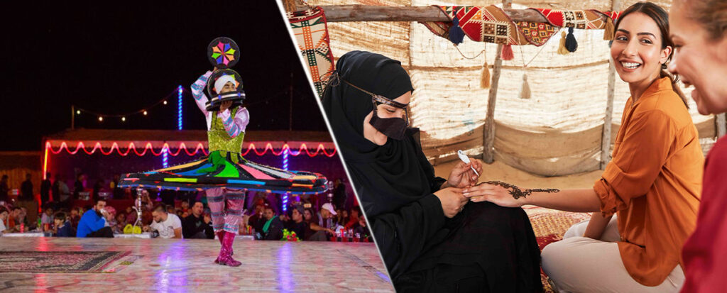 Tanoura Dance and Henna Painting Sessions