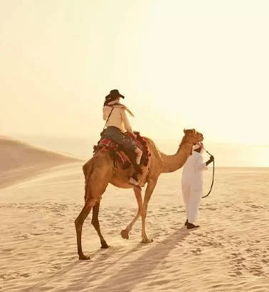 Camel Ride in Dubai Desert