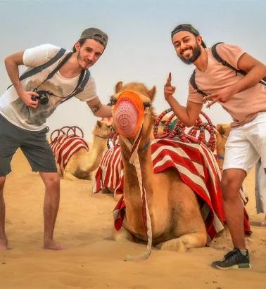 Camel Riding in Dubai Desert