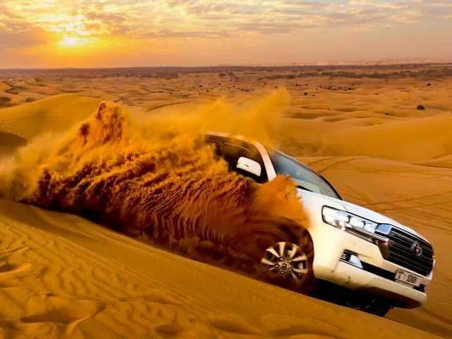 Dune Bushing In Bashing in Dubai Desert