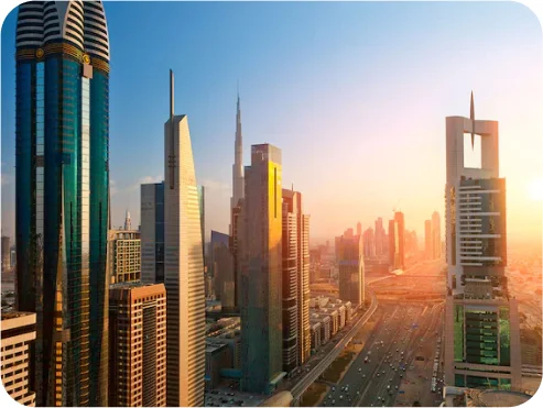 Skyscrapers in Dubai